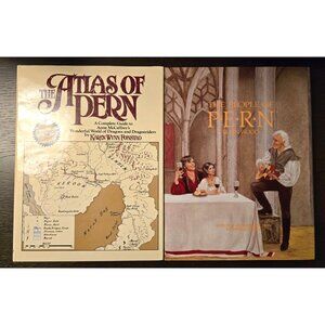 The Atlas and People of Pern Hardcover Books‎